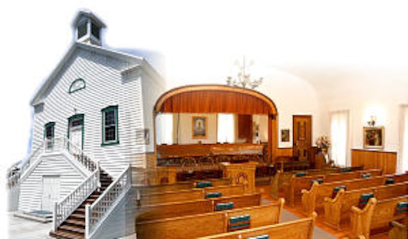 Construction of the Pine Valley Chapel was overseen by Ebenezer Bryce, a Scottish convert and shipbu