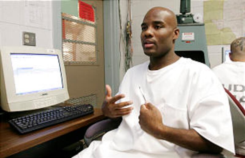 Inmates, including James Pool, regularly log nearly 10,000 hours a month in the center.