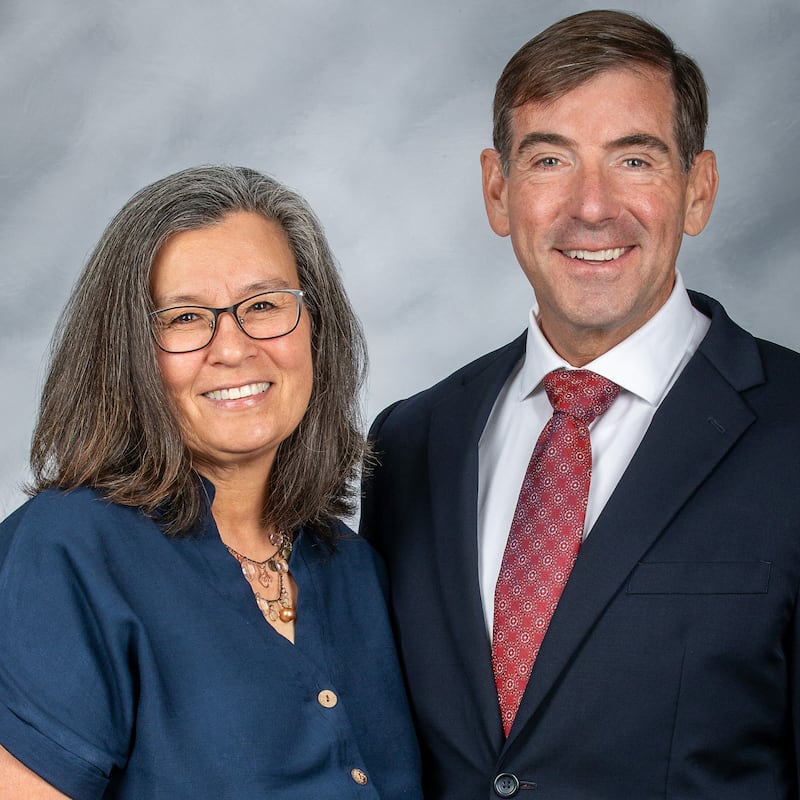 Bert T. Dover and Gigi Dover, who will serve as president and companion of the Finland Helsinki Mission beginning in July 2026.