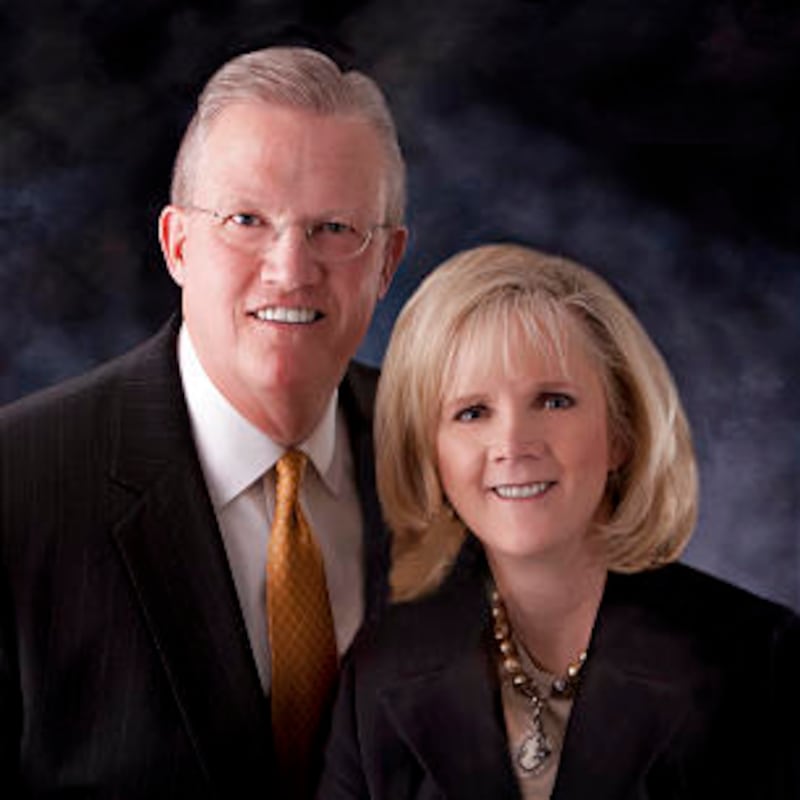 President Mark L Richards and his wife, Karlan, of the Maryland, Baltimore Mission.