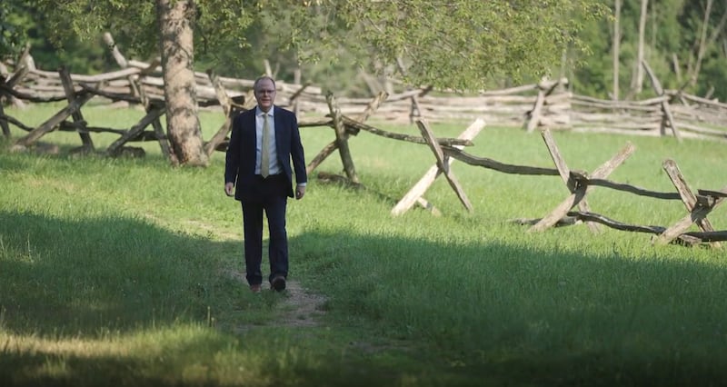 BYU–Pathway Worldwide President Brian K. Ashton speaks from the Sacred Grove Historic Site in Palmyra, New York, during a devotional broadcast to students on Friday, Sept. 4, 2026.