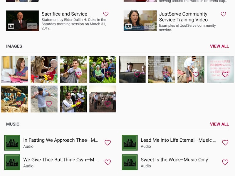 The Browse tab in the updated LDS Media Library app allows users to explore the largest selection of