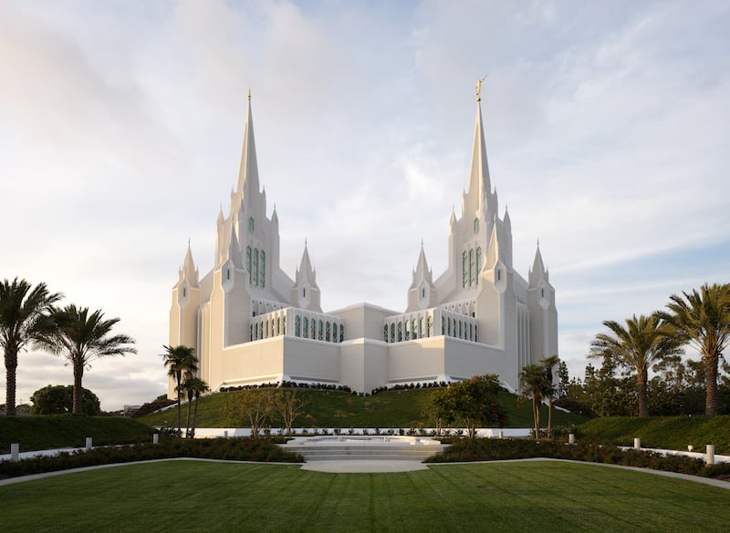 The San Diego California Temple.