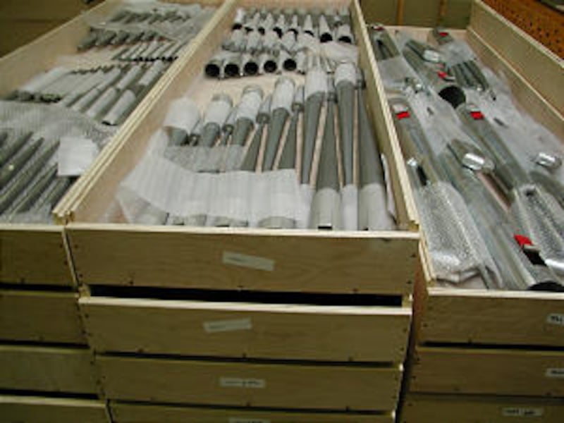 refurbishing of Mormon tabernacle organ by Rocky Mountain Organ Co.