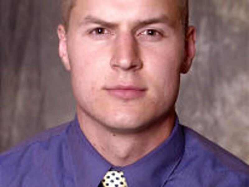 BYU Football - Matt Payne. Photo by Mark Philbrick (Submission date: 08/30/2004)