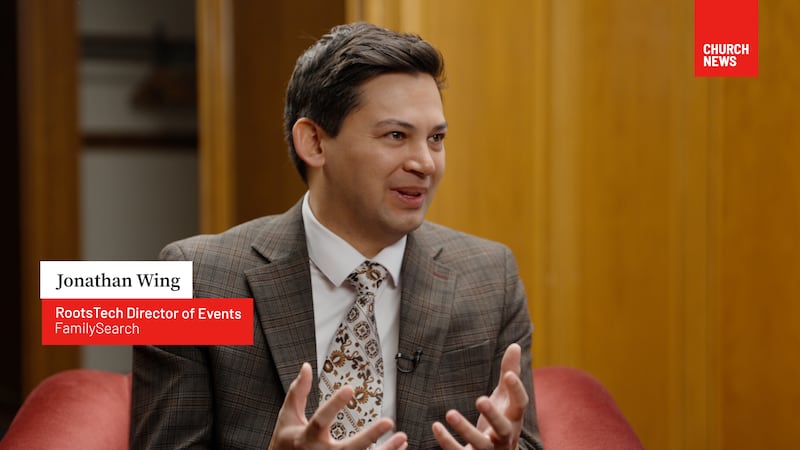 Jonathan Wing, director of events for FamilySearch International, joins the Church News podcast on Tuesday, March 3, 2026.