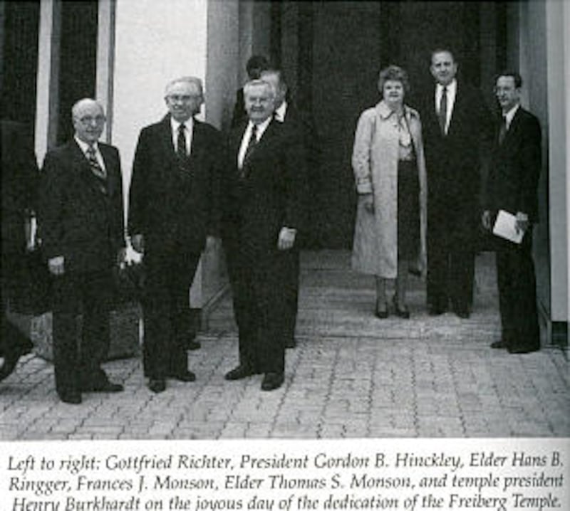 For several decades, President Thomas S. Monson worked in Germany. As an apostle of the Church, he a