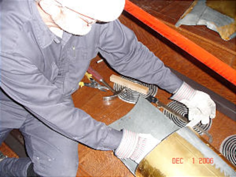 refurbishing of Mormon tabernacle organ by Rocky Mountain Organ Co.