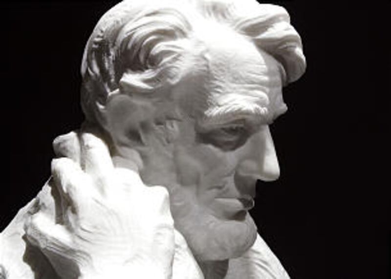 The marble sculpture "Abraham Lincoln — The President" by Avard Tennyson Fairbanks is included in
