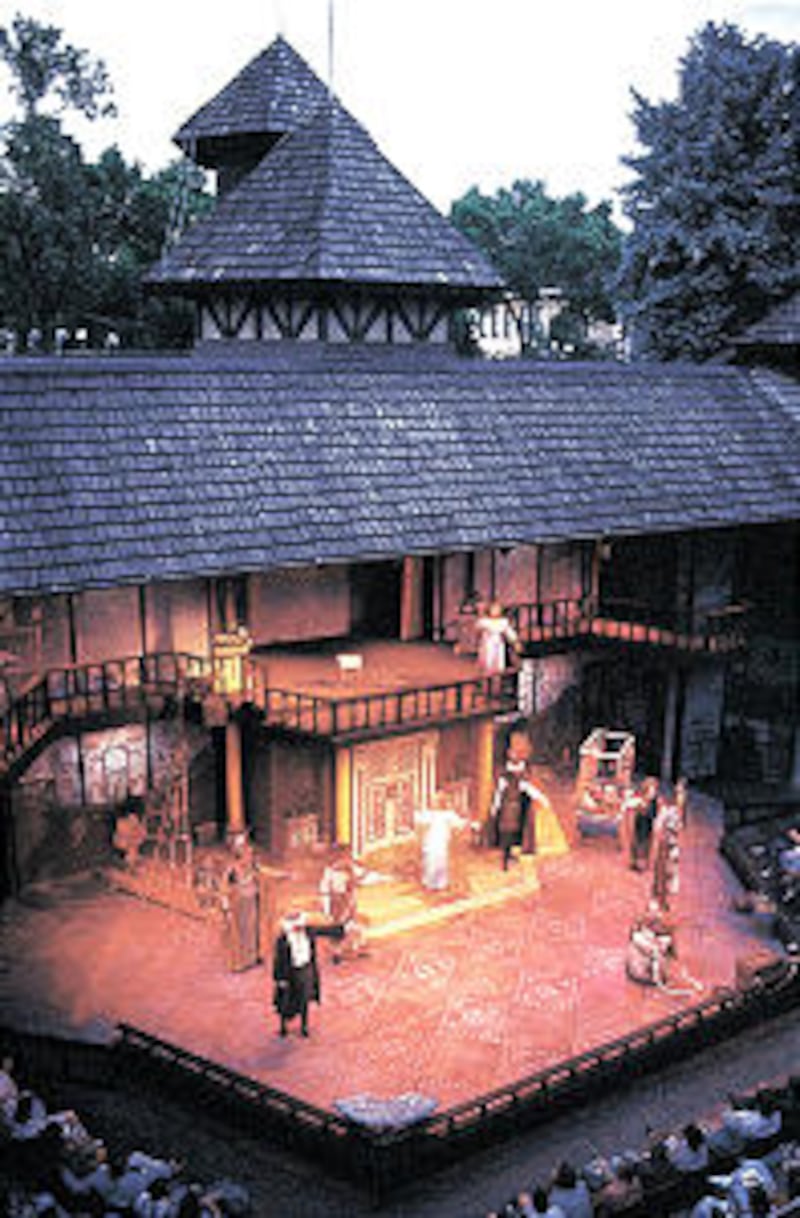 Utah Shakespearean Festival at Adams Memorial Theatre in Cedar City.