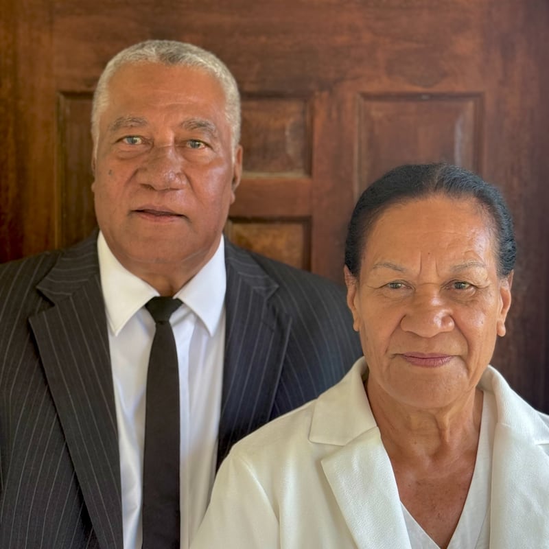 Tukia-’I-Vava’U Havea and Linita Fekitoa Havea, Neiafu who will serve as president and matron of the new Neiafu Tonga Temple when it is dedicated.