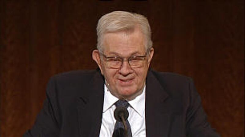 President Boyd K. Packer of the Quorum of the Twelve