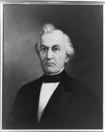 For a story on William E. McLellin in Mormon Times. David Whitmer, one of the three witnesses of the Book of Mormon. (Photo of painting courtesy LDS Church)