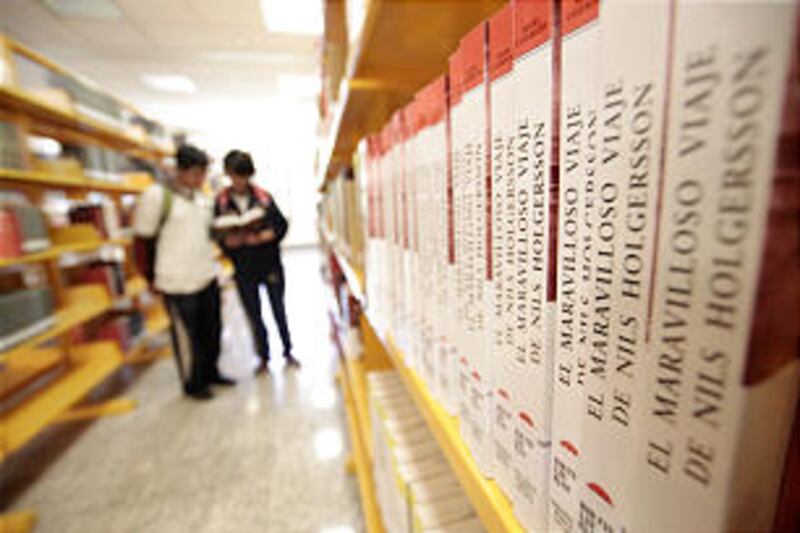 Some 67,000 volumes of texts from the former Benemerito library were donated to the Mexican governme