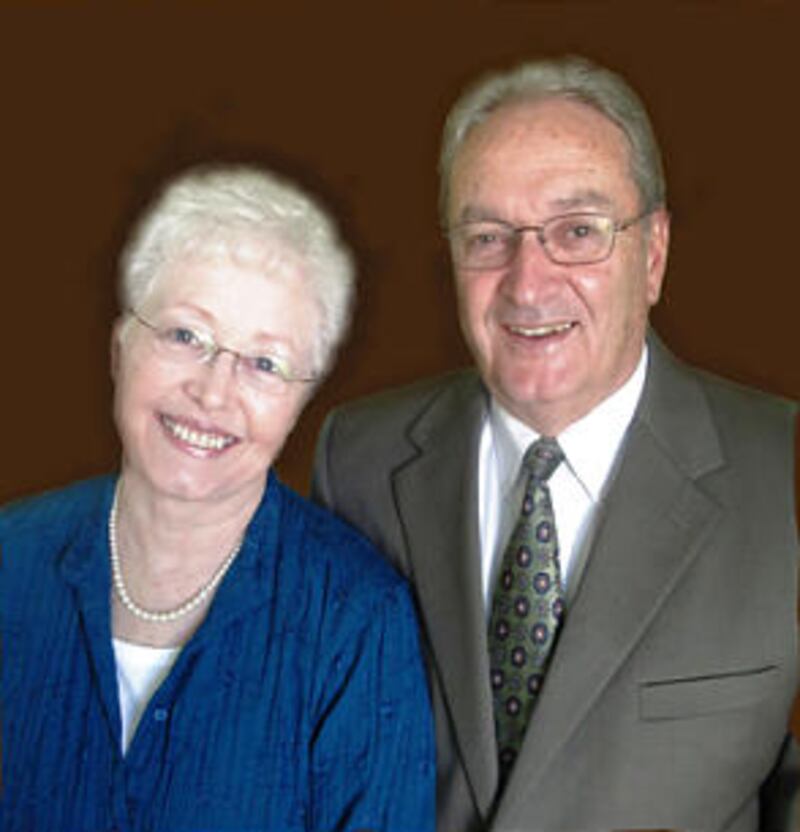 Carla P. and George S. Grimshaw Manti Utah Temple.