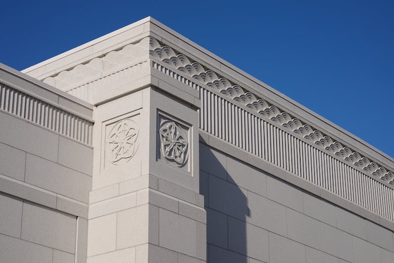 The exterior of the Willamette Valley Oregon Temple.