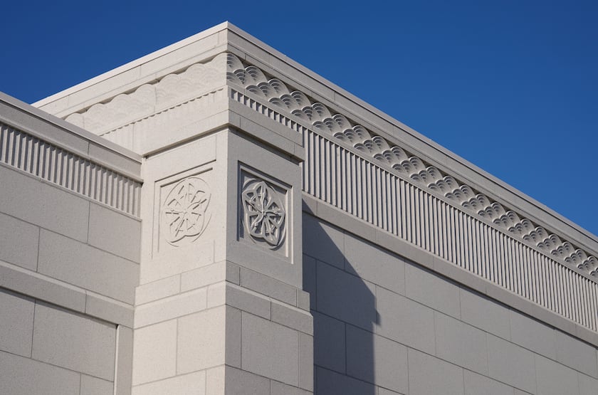 The exterior of the Willamette Valley Oregon Temple.