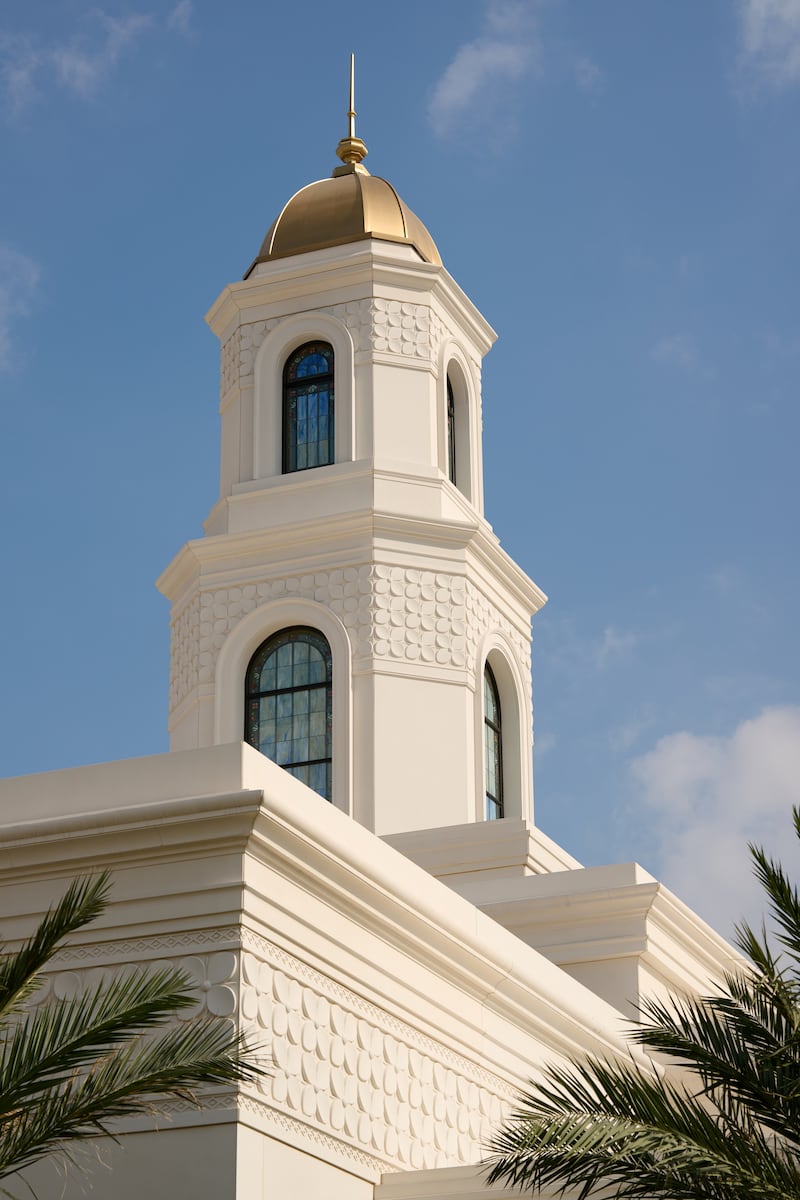 The Torreón Mexico Temple's domed cupola.