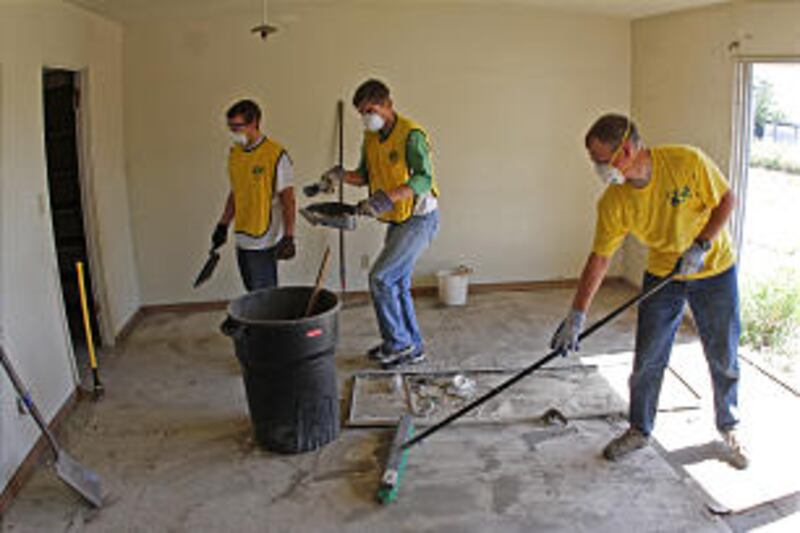 On Saturday, April 28, 2012, thousands of Mormons and other volunteers worked together to serve Cali