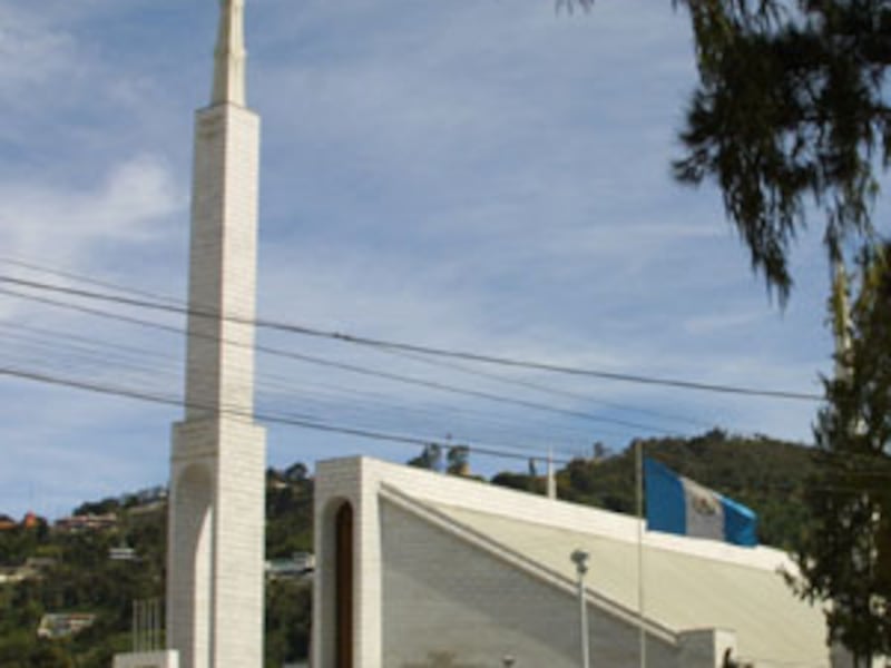 Guatemala City Guatemala Temple opened in 1984