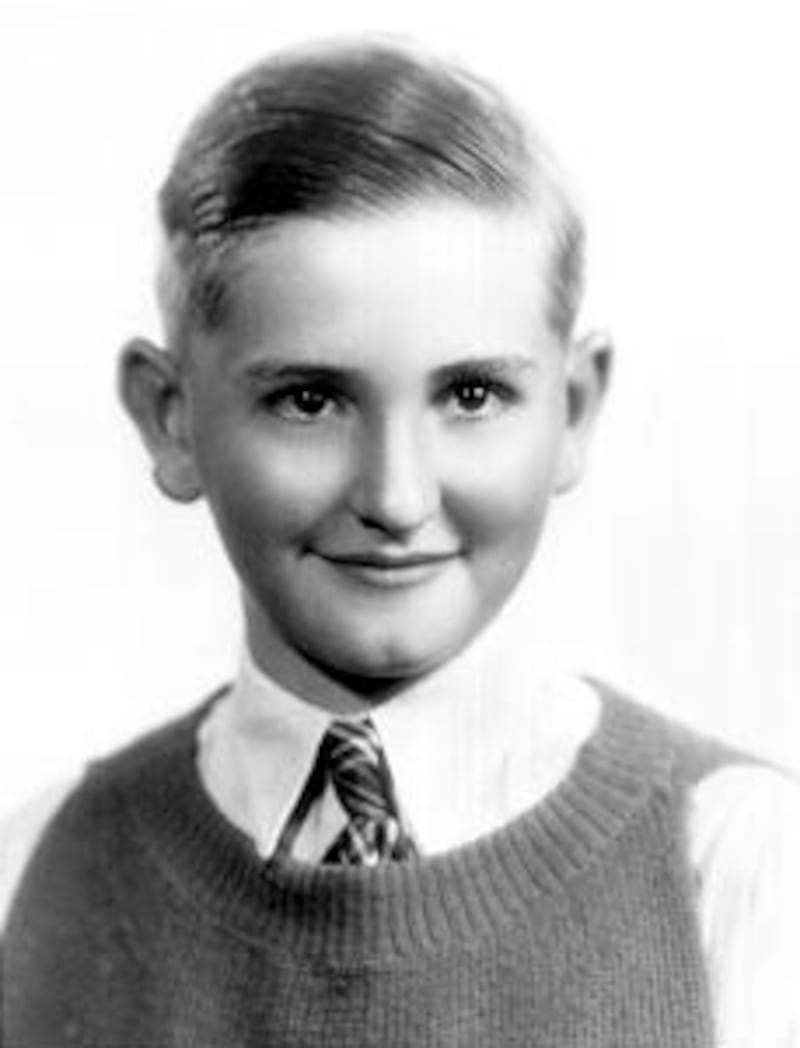 Tom Monson as a young teenager.