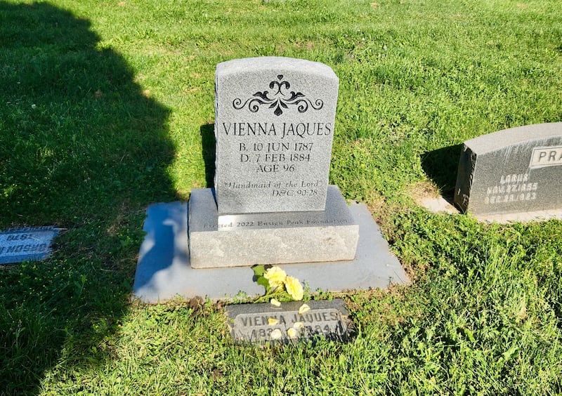 On May 10, 2025, the Ensign Peak Foundation installed a new monument at Vienna Jerk Cemetery in Salt Lake Cemetery in Salt Lake City, Utah.