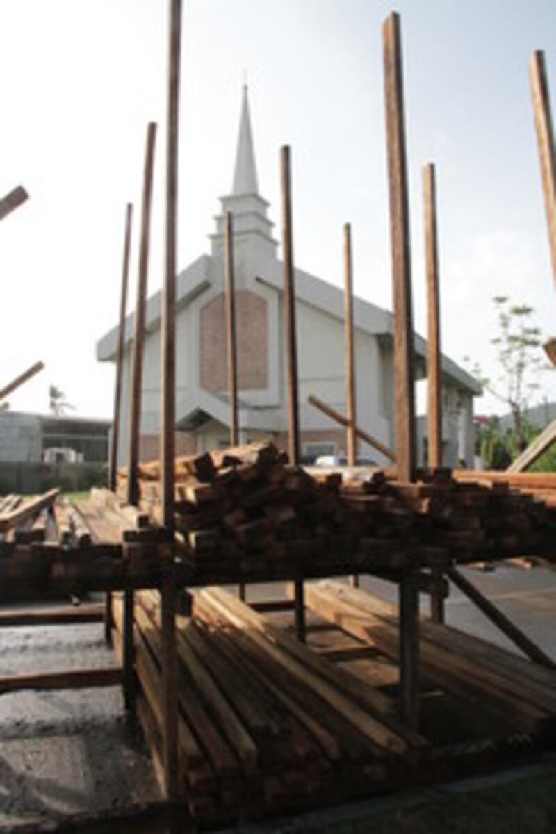 Hundreds of Latter-day Saints and their neighbors took refuge in the he San Juanico meetinghouse dur