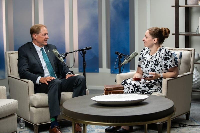 Elder Mark A. Bragg joins Mary Richards on an episode of the Church News podcast released Tuesday, Aug. 18, 2026.