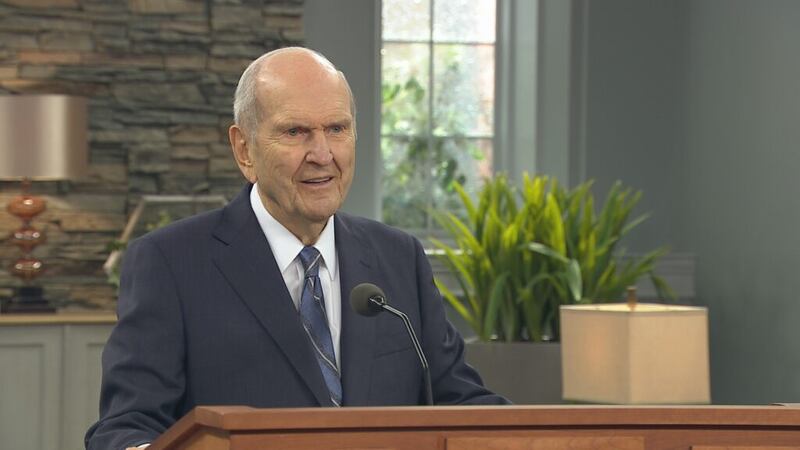 President Russell M. Nelson speaks in a prerecorded message for the Feb. 2, 2020, Venezuela Devotional for Latter-day Saints in the northern South America nation.