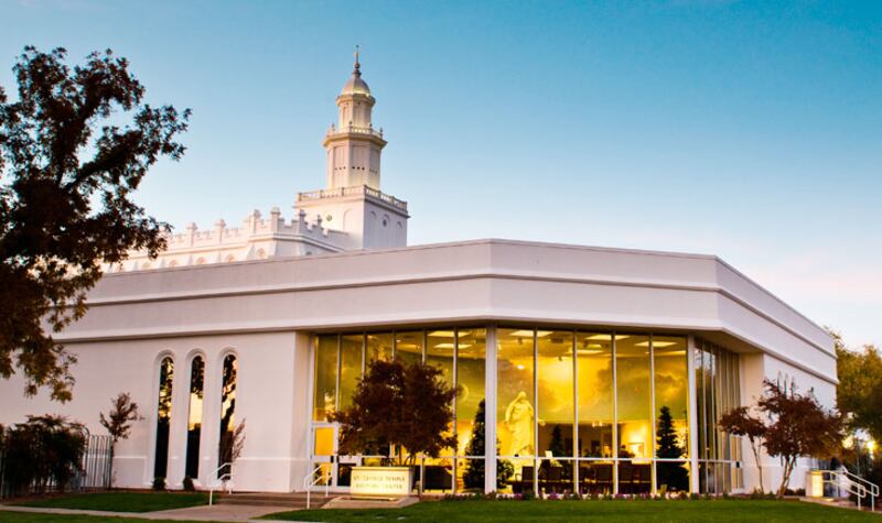 The St. George Utah Temple Visitors' Center