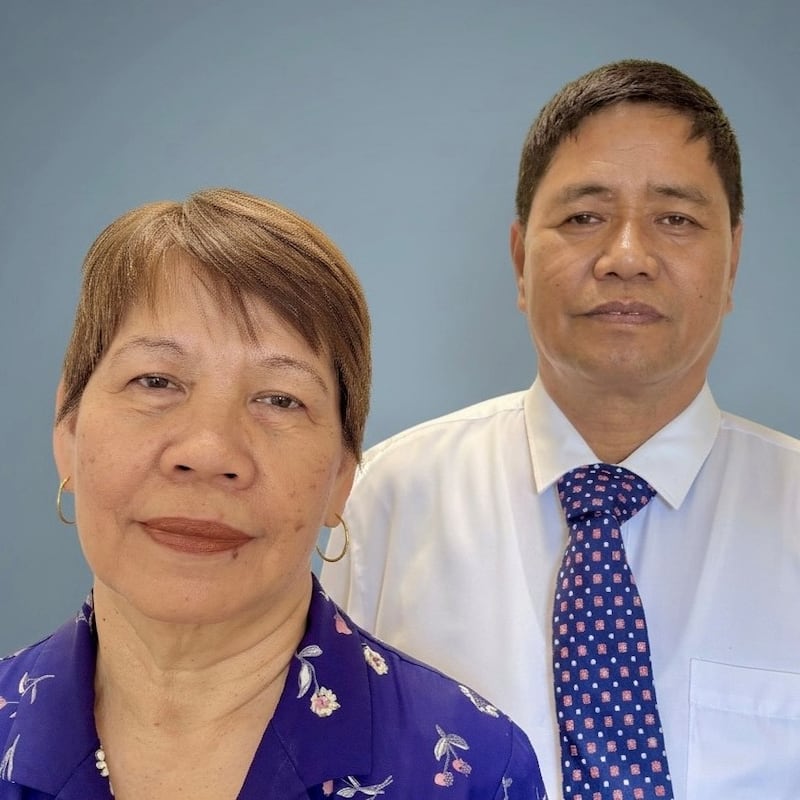 Romeo A. Campos and Olivia Salamanca Campos, who will serve as president and companion of the new Philippines Puerto Princesa Mission beginning in July 2026.