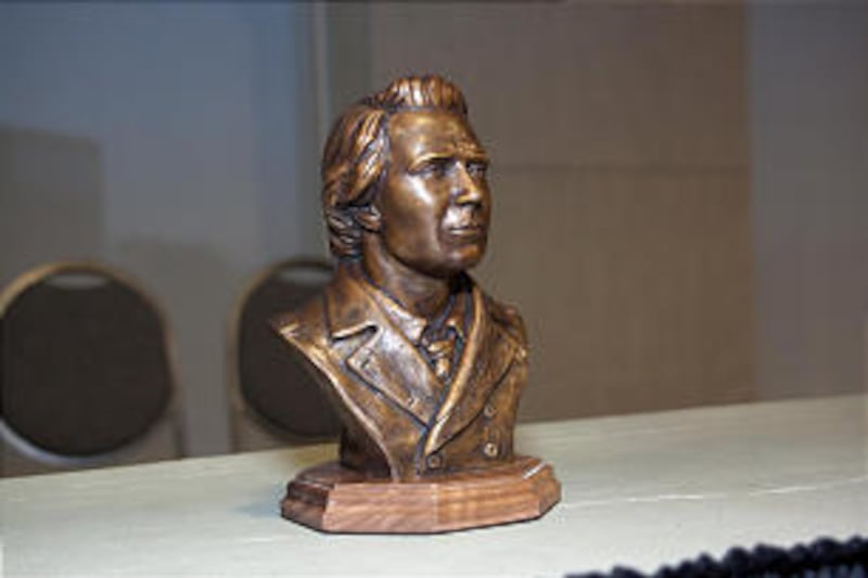 Alexander Doniphan Award given to Elder Lance B. Wickman