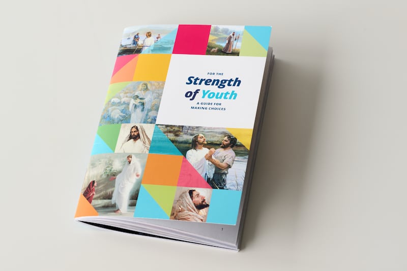 The updated "For the Strength of Youth" guide.