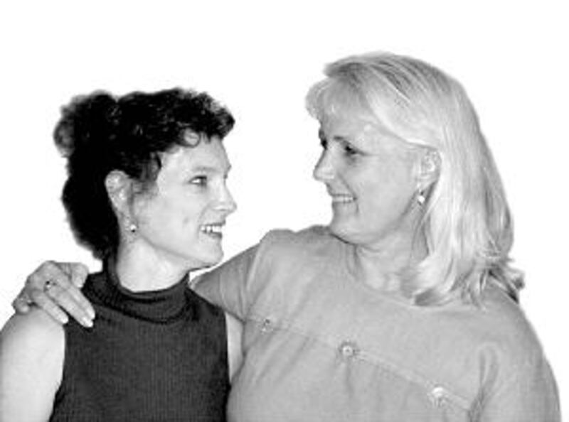 A shared devotion to family helped forge a seemingly unlikely bond between Wendy Harpham, left, and