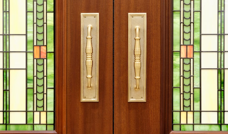 Doors inside the Cody Wyoming Temple.