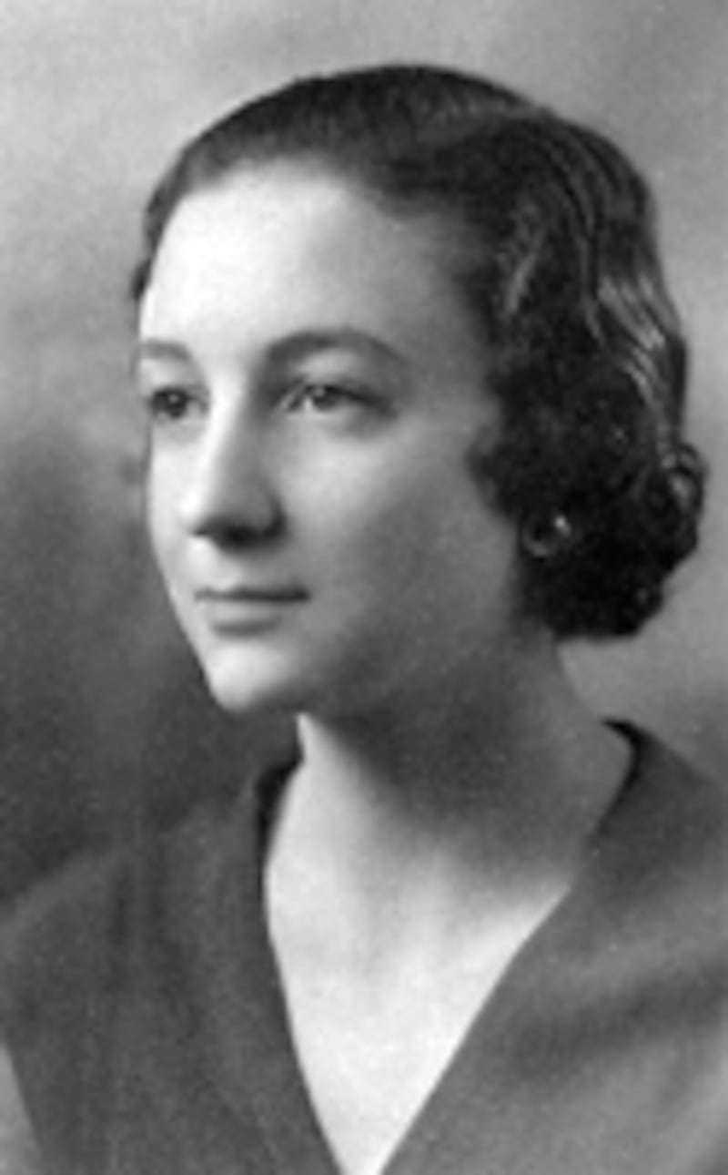 Marjorie Pay in 1937, the year before she Married. (Submission date: 03/25/2003)