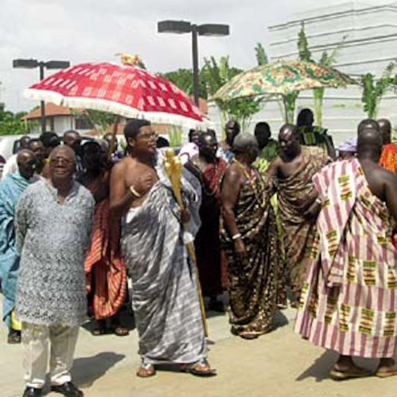 Among the VIPs to visit the temple is the Ga Tribal Council, a prominent tribe in the greater Accra