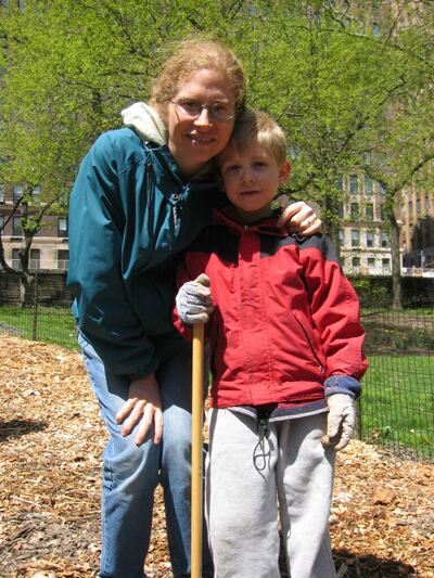 Lori Draper with her son Isaac.