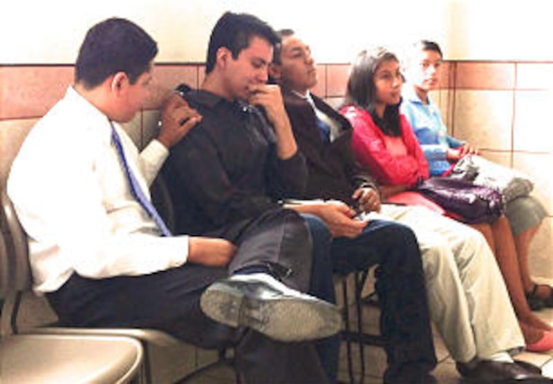 Youth Sunday School Class in Oaxaca, Mexico