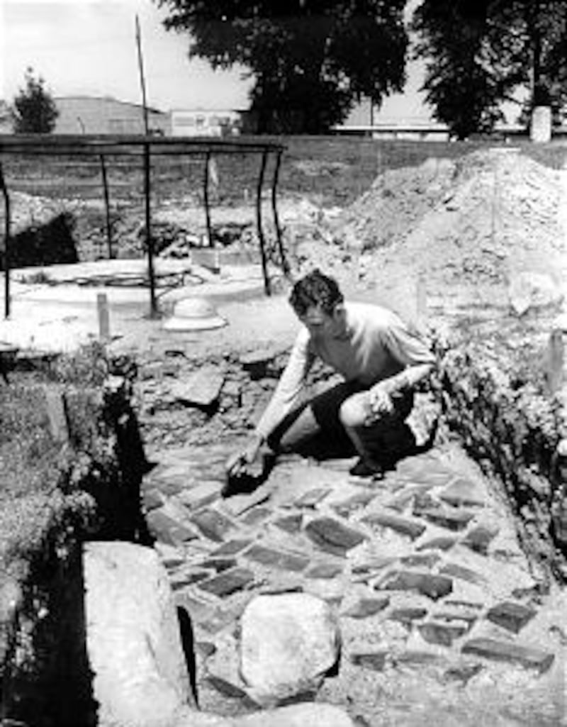 Archaeological digs in 1960s reveal basement of original temple.