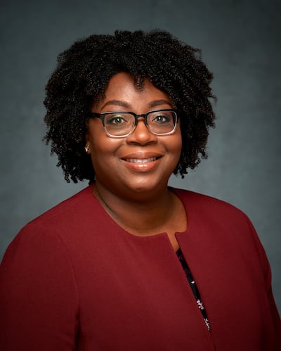 Tracy Browning of the Relief Society general board.
