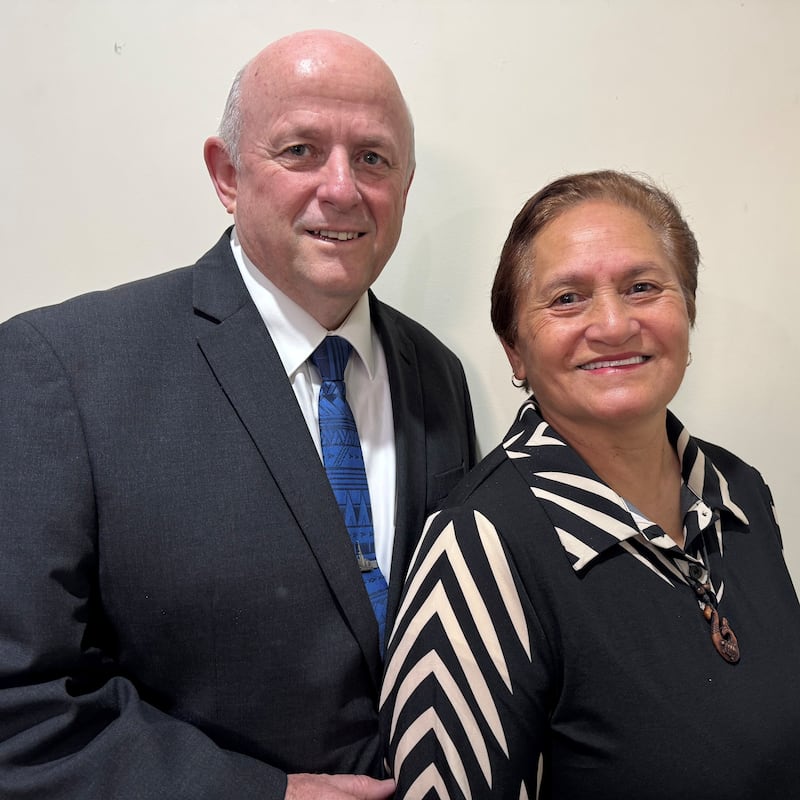 Robert H. Simpson and Jinny Simpson, who will serve as president and matron of the new Port Vila Vanuatu Temple.