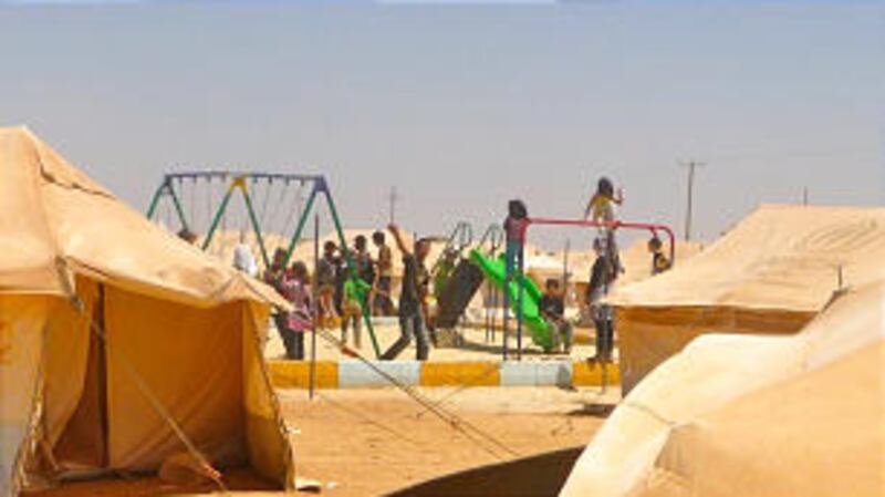 A large number of children and youth reside at the Zaatari refugee camp in Jordan. Latter-day Saint