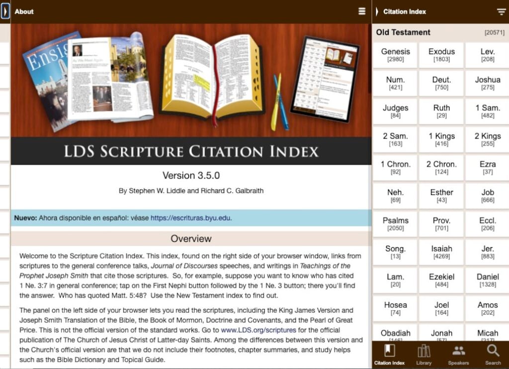 Scripture Citation How the Scripture Citation Index can help improve your gospel study ...