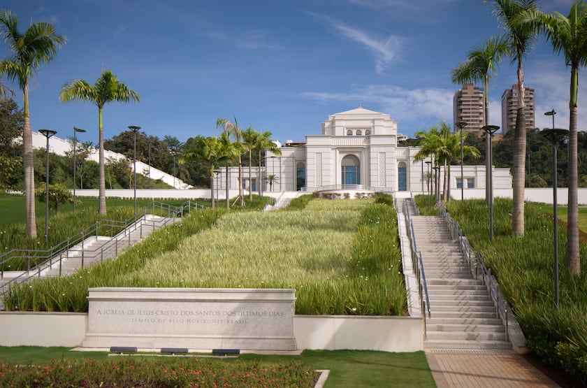 The Belo Horizonte Brazil Temple.
