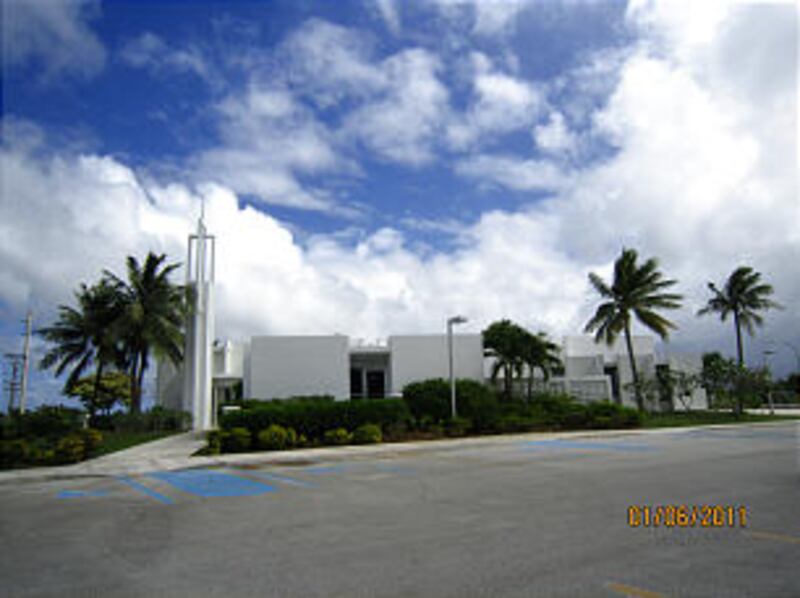 The Barrigada Guam Stake center is a gathering place for five wards in the newly created stake. Eld