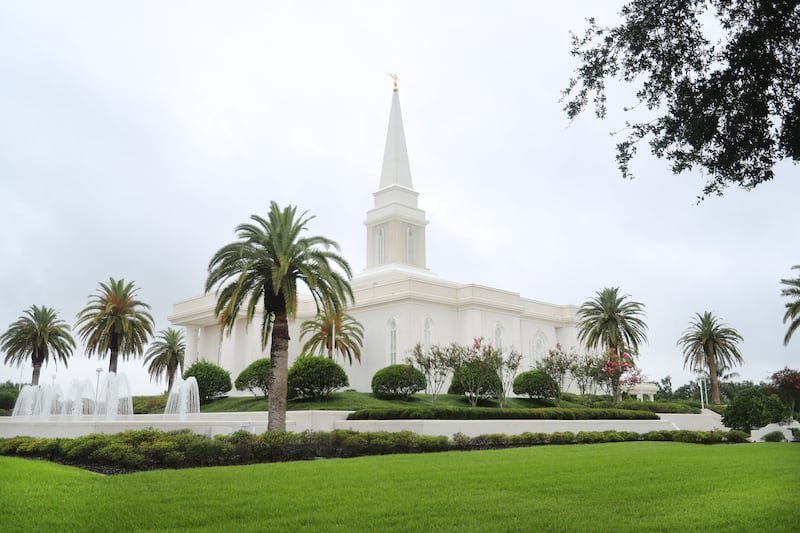 Orlando Florida Temple is shown on Saturday, June 8, 2019.