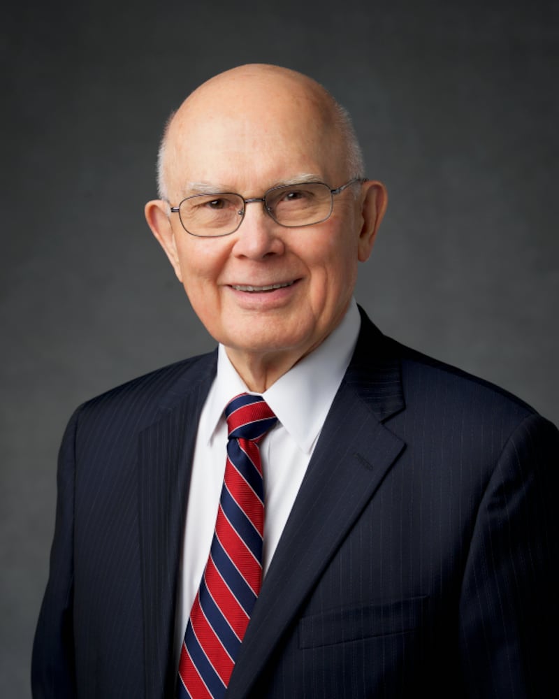President Dallin H. Oaks, president of The Church of Jesus Christ of Latter-day Saints.