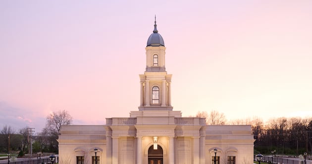 Open house begins for Cleveland Ohio Temple, not far from historic Kirtland Temple