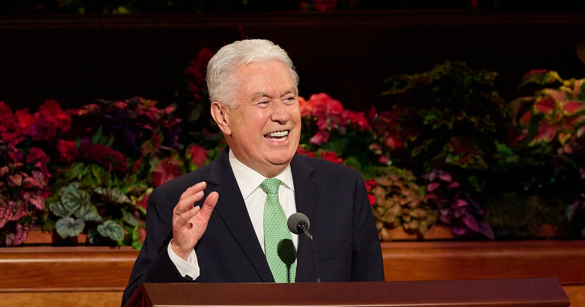 What Elder Uchtdorf said at October 2025 general conference